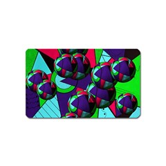 Balls Magnet (name Card) by Siebenhuehner