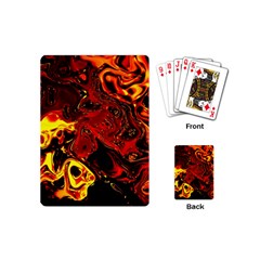 Fire Playing Cards (mini) by Siebenhuehner