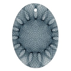 Mandala Oval Ornament by Siebenhuehner