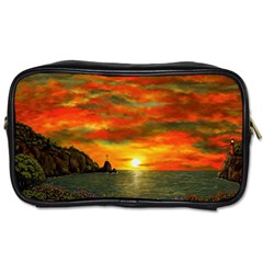 Alyssa s Sunset By Ave Hurley Artrevu - Toiletries Bag (two Sides) by ArtRave2
