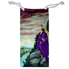Jesus Overlooking Jerusalem - Ave Hurley - Artrave - Jewelry Bag by ArtRave2