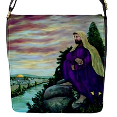 Jesus Overlooking Jerusalem - Ave Hurley - Artrave - Removable Flap Cover (small) by ArtRave2