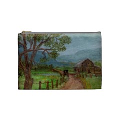  amish Buggy Going Home  By Ave Hurley Of Artrevu   Cosmetic Bag (medium) by ArtRave2