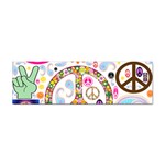 Peace Collage Bumper Sticker 10 Pack Front