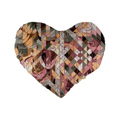 Woman 16  Premium Heart Shape Cushion  by Contest1731890