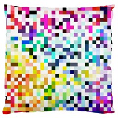 Pixelated Large Cushion Case (single Sided)  by Contest1878042