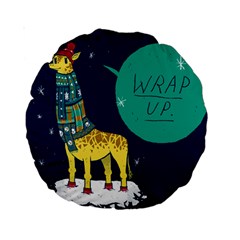 Wrap Up  15  Premium Round Cushion  by Contest1878722