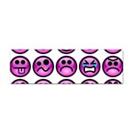 Chronic Pain Emoticons Bumper Sticker 10 Pack Front