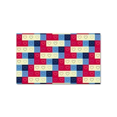 Hearts Sticker 100 Pack (rectangle) by Siebenhuehner