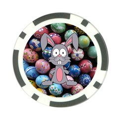 Easter Egg Bunny Treasure Poker Chip by StuffOrSomething
