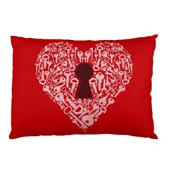 The Key To My Heart Pillow Case by Contest1836099