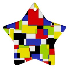 Mod Geometric Star Ornament by StuffOrSomething