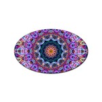 Purple Lotus Sticker 10 Pack (Oval) Front