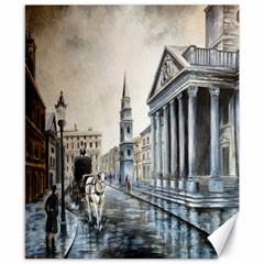 Old London Town Canvas 8  X 10  (unframed) by ArtByThree
