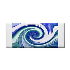 Abstract Waves Hand Towel by Colorfulart23