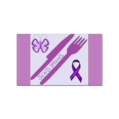 Send Spoons Sticker 10 Pack (rectangle) by FunWithFibro