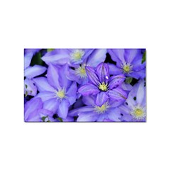 Purple Wildflowers For Fms Sticker 10 Pack (rectangle) by FunWithFibro