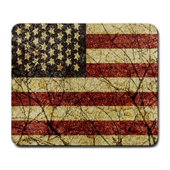 Vinatge American Roots Large Mouse Pad (rectangle) by dflcprints