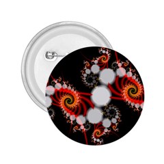 Mysterious Dance In Orange, Gold, White In Joy 2 25  Button by DianeClancy