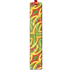 Tropical Colors Abstract Geometric Print Large Bookmark by dflcprints