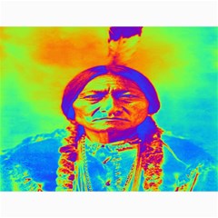 Sitting Bull Canvas 12  X 16  (unframed) by icarusismartdesigns
