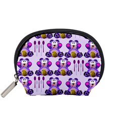 Fms Honey Bear With Spoons Accessory Pouch (small) by FunWithFibro