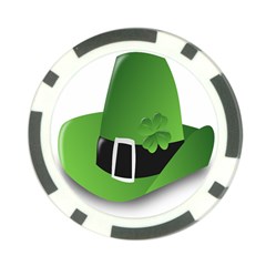 Irish Shamrock Hat152049 640 Poker Chip by Colorfulart23