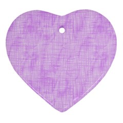 Hidden Pain In Purple Heart Ornament by FunWithFibro
