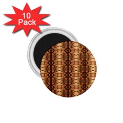 Faux Animal Print Pattern 1 75  Button Magnet (10 Pack) by GardenOfOphir