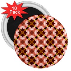 Cute Pretty Elegant Pattern 3  Button Magnet (10 Pack) by GardenOfOphir