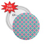 Cute Pretty Elegant Pattern 2.25  Button (100 pack) Front