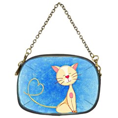 Cute Cat Chain Purse (one Side) by Colorfulart23