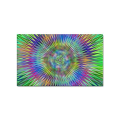 Hypnotic Star Burst Fractal Sticker 100 Pack (rectangle) by StuffOrSomething