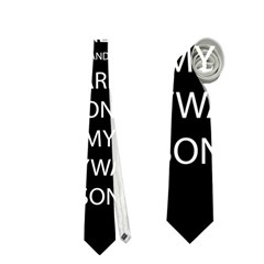Keep Calm And Carry On My Wayward Son Neckties (two Side)  by TheFandomWard