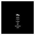 Keep Calm and Carry On My Wayward Son Small Memo Pads 3.75 x3.75  Memopad