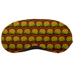 Burger Snadwich Food Tile Pattern Sleeping Masks Front