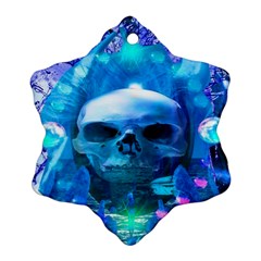 Skull Worship Snowflake Ornament (2-side) by icarusismartdesigns