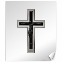Christian Cross Canvas 8  X 10  by igorsin
