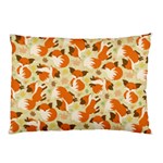 Curious Maple Fox Pillow Case (Two Sides) Front
