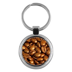 Chocolate Coffee Beans Key Chains (round)  by trendistuff