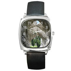 Limestone Formations Square Metal Watches by trendistuff