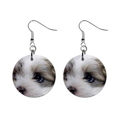 Sad Puppy Mini Button Earrings by trendistuff