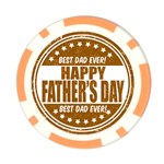 Father Poker Chip Front