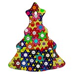 Star Of David Ornament (Christmas Tree) Front
