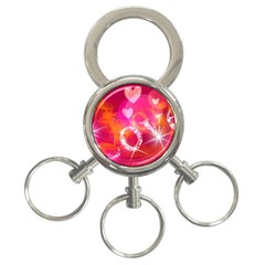 Love 3-ring Key Chains by SugaPlumsEmporium