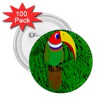 Toucan 2.25  Buttons (100 pack)  Front