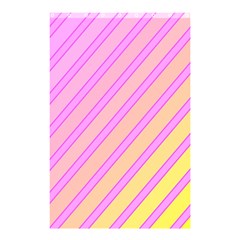 Pink And Yellow Elegant Design Shower Curtain 48  X 72  (small)  by Valentinaart