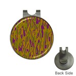 Decorative pattern  Hat Clips with Golf Markers Front