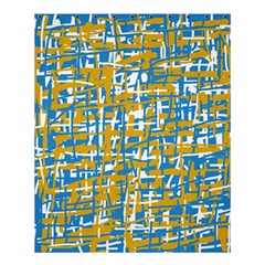 Blue And Yellow Elegant Pattern Shower Curtain 60  X 72  (medium)  by Valentinaart