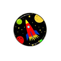 Spaceship Hat Clip Ball Marker (10 Pack) by Valentinaart
